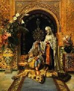 unknow artist Arab or Arabic people and life. Orientalism oil paintings  235 oil on canvas